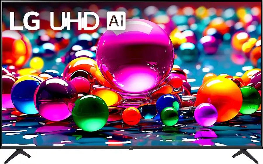 LG - 86” Class UA77 Series LED AI 4K UHD Smart webOS TV (2025)