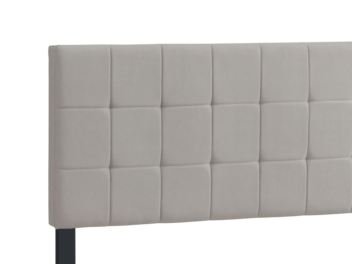 Fairfield Upholstered  Panel Bed Beige