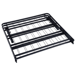 Mabel Metal California King Support Platform Bed Black