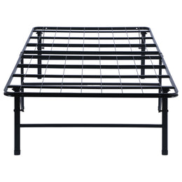 Mabel Metal California King Support Platform Bed Black