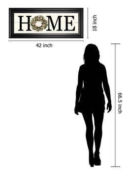 Summer Home By Lori Deiter 18X42 Framed Print
