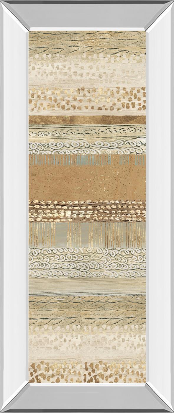 Placidity I By Tom Reeves 18X42 Mirror Frame Print