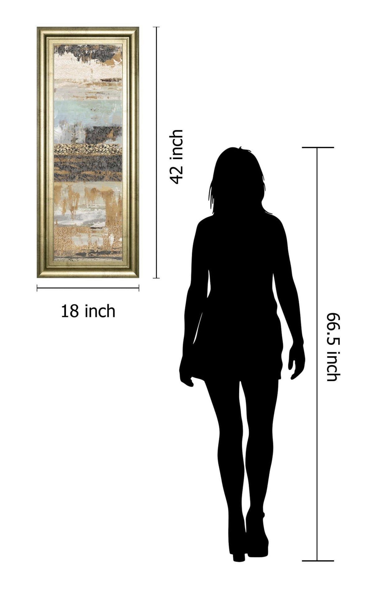 Bare Iii By Tom Reeves 18X42 Framed Print