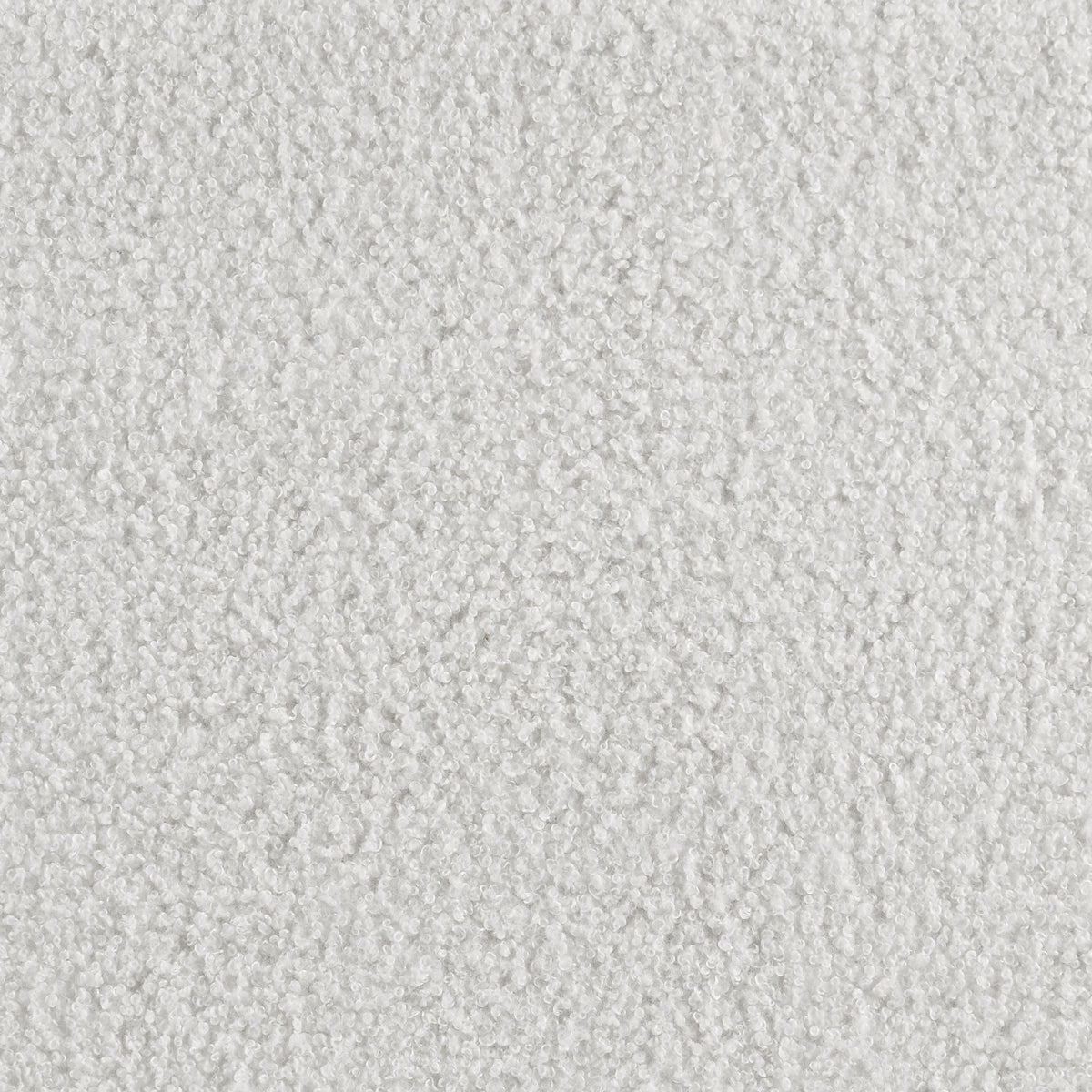 Alamosa Boucle Upholstered  Platform Bed White