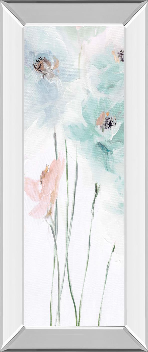 Spring Poppies Ii By Susan PepeÂ  18X42 Mirror Frame Print