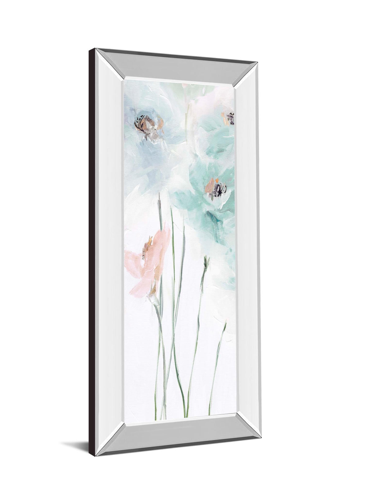 Spring Poppies Ii By Susan PepeÂ  18X42 Mirror Frame Print