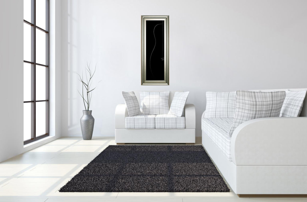 Curves-Jonas By 1X 18X42 Framed Print
