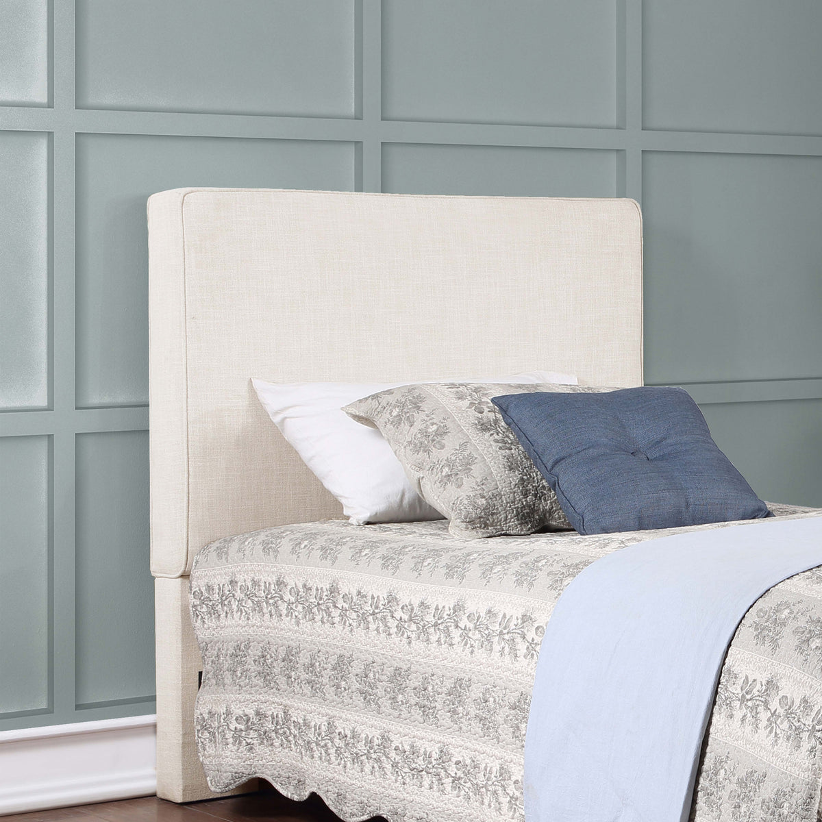 Kosmo Upholstered King Panel Headboard Sand