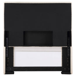Kosmo Upholstered King Panel Headboard Sand