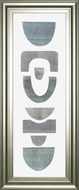 Neutral Totems Viii By Rob Delamater 18X42 Framed Print