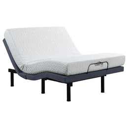 Clara Adjustable Bed Base Grey and Black