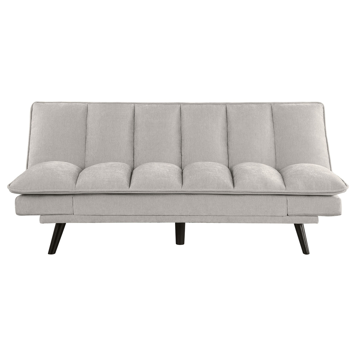 Laredo Upholstered Tufted Convertible Sofa Bed Grey