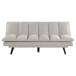 Laredo Upholstered Tufted Convertible Sofa Bed Grey