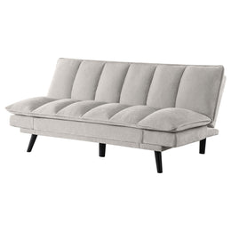 Laredo Upholstered Tufted Convertible Sofa Bed Grey