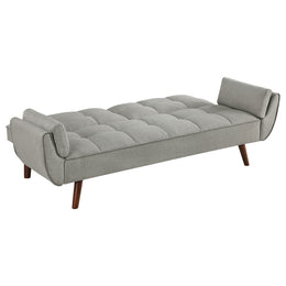 Caufield Upholstered Convertible Sofa Bed Turquoise Blue