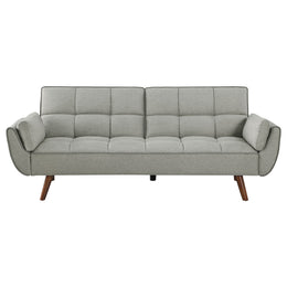 Caufield Upholstered Convertible Sofa Bed Turquoise Blue