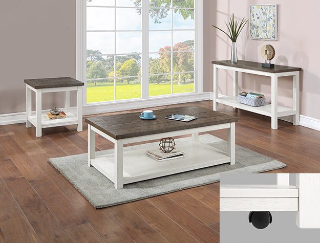 Dakota Coffee Table With Casters