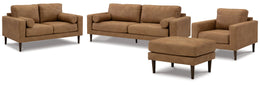 Telora Sofa, Loveseat, Chair and Ottoman