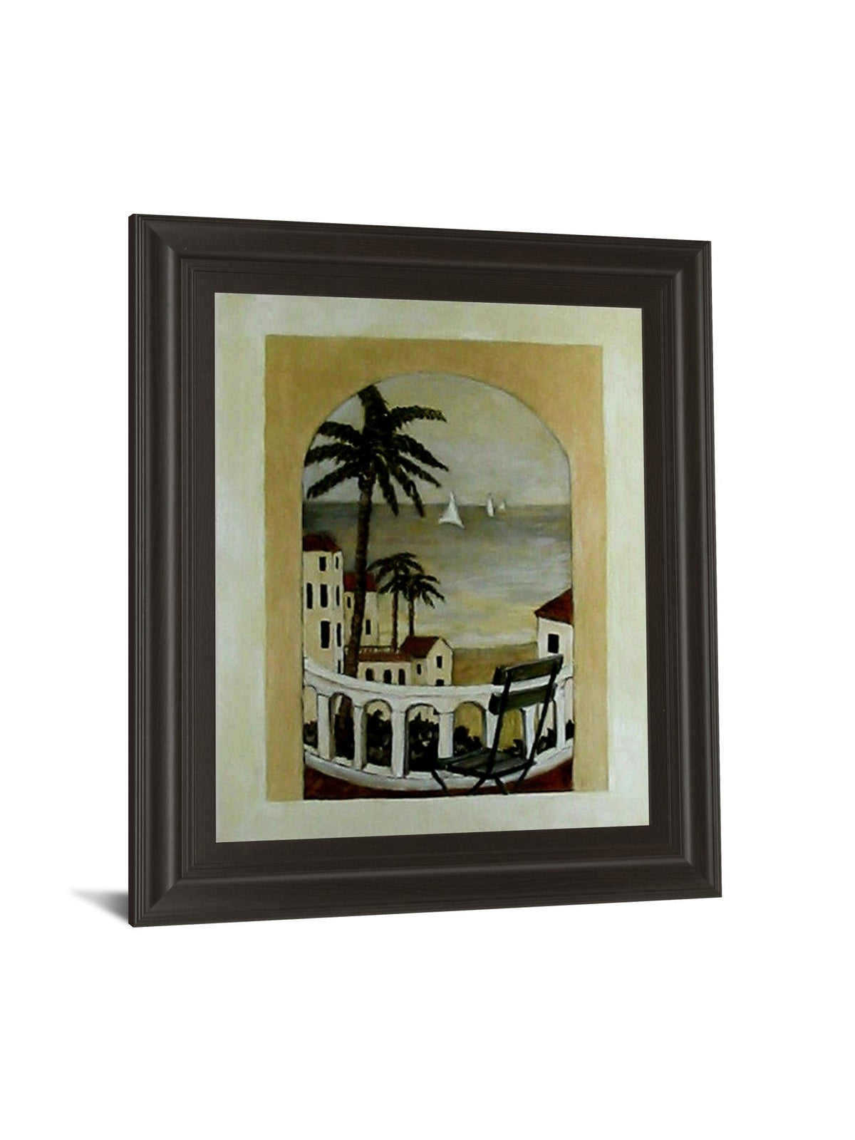 Ocean Park View By Charlene Olson 22X26 Framed Print