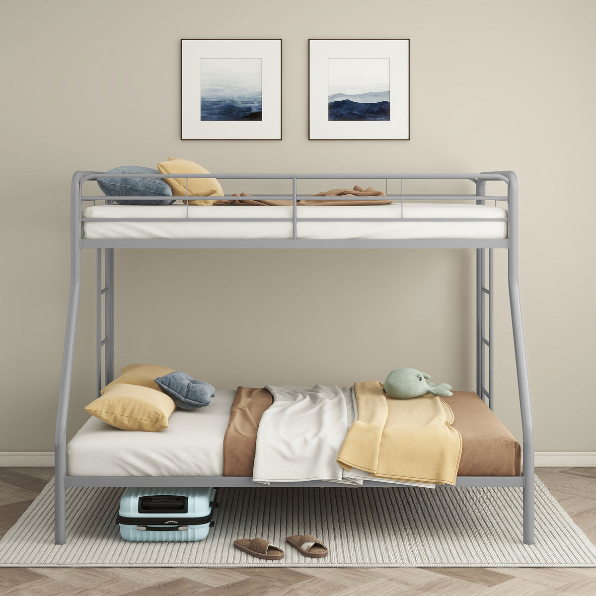 Carson Metal  Bunk Bed Glossy