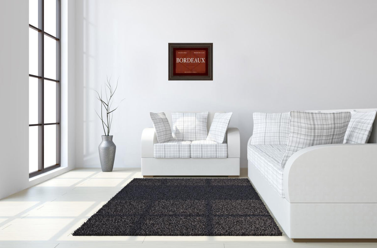 Bordeaux By Paola Viveiros 22X26 Framed Print