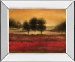 Mirrored Frame Printed Mcintire Grove Ii By Ethan Harper 22X26 Mirror Frame Print