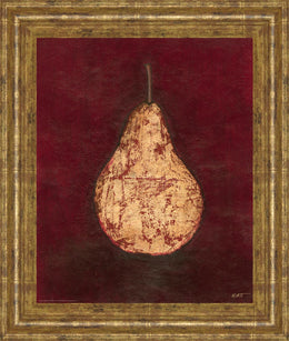 Gold Pear  By Norman Wyatt, Jr. 22X26 Framed Print
