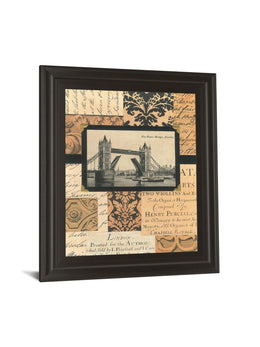 Travel Collage Ii By Gillian Fullard 22X26 Framed Print