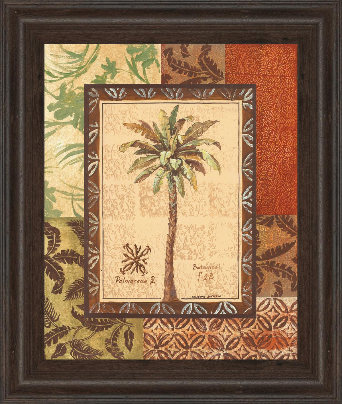Palmaceae Ii By Gregory Gorham 22X26 Framed Print