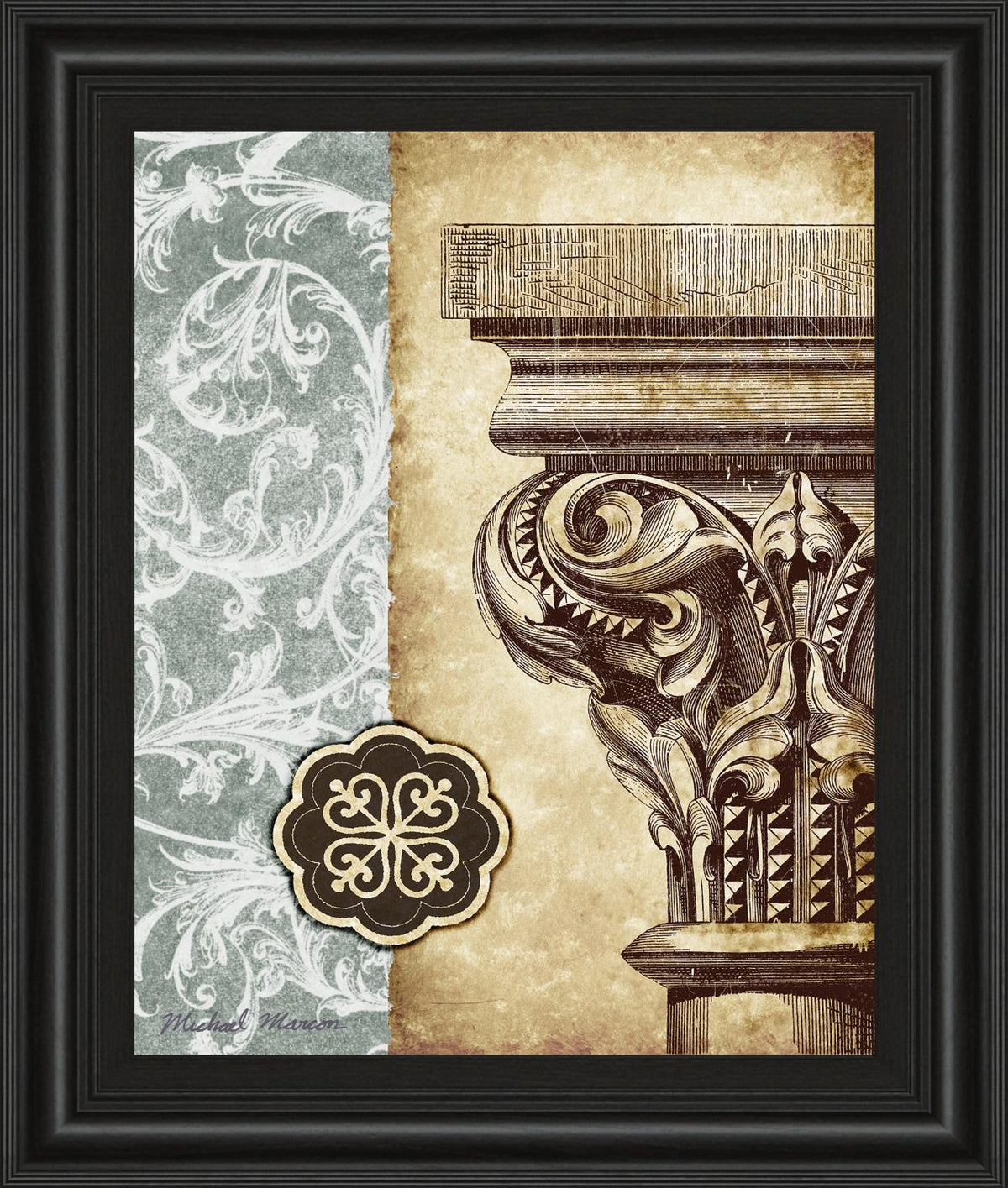 Romanesque I By Michael Marcon 22X26 Framed Print
