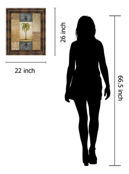 Fantasy Palm Ii By Michael Marcon 22X26 Framed Print
