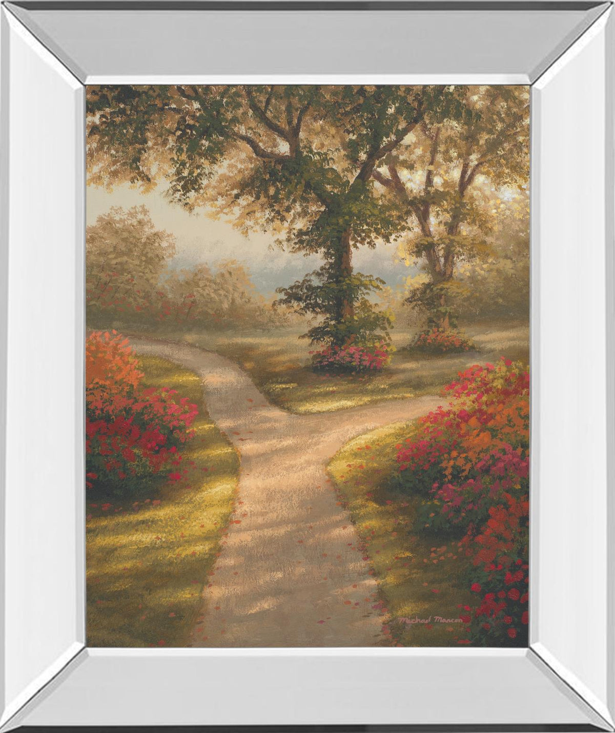 Mirrored Frame Morning Light Ii By Michael Marcon 22X26 Mirror Frame Print