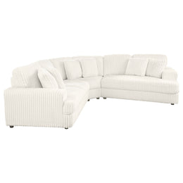 Emberson  Upholstered Modular Sectional Sofa Ivory