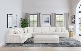 Emberson  Upholstered Modular Sectional Sofa Ivory