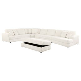 Emberson  Upholstered Modular Sectional Sofa Ivory