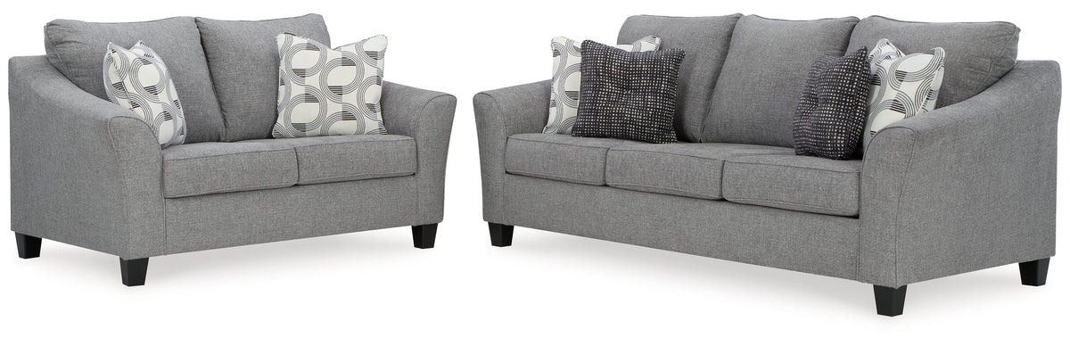 Mathonia Sofa, Loveseat, Chair and Ottoman
