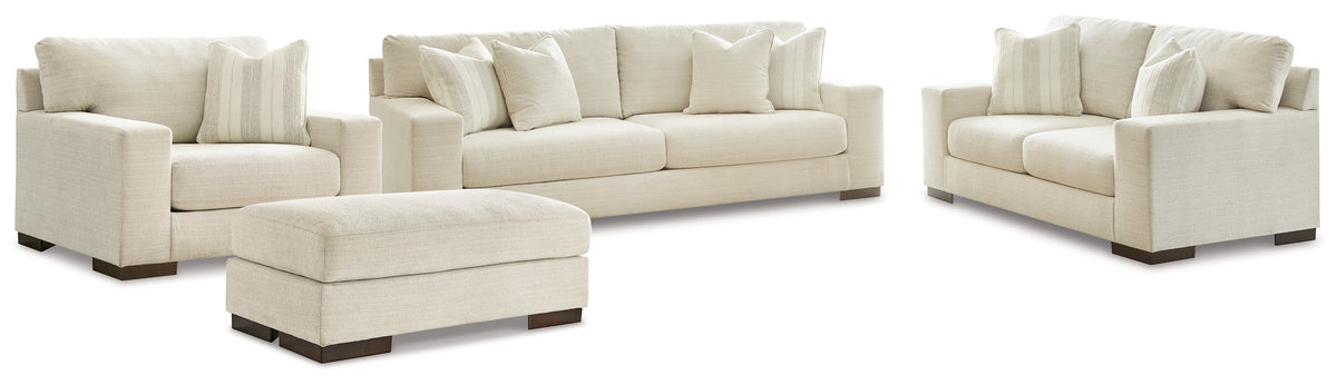 Maggie Sofa, Loveseat, Chair and Ottoman