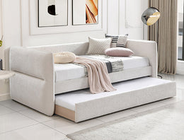 Philipa Daybed Arm- Oatmeal Tweed