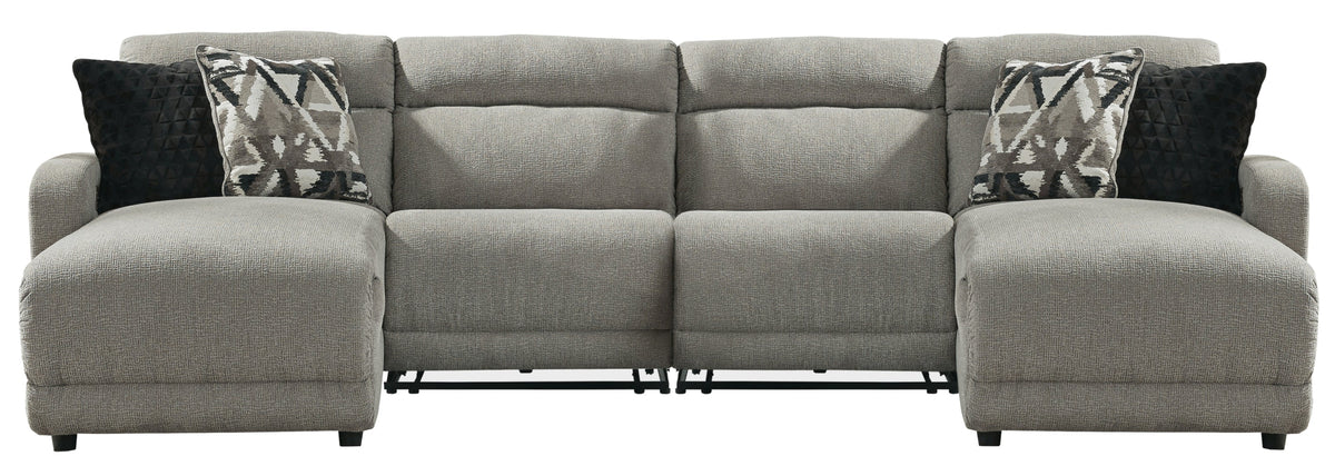 3-Piece Power Reclining Sectional with Chaise