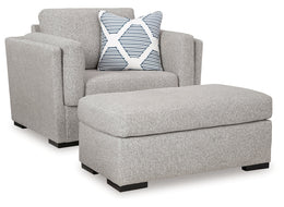 Evansley Chair and Ottoman