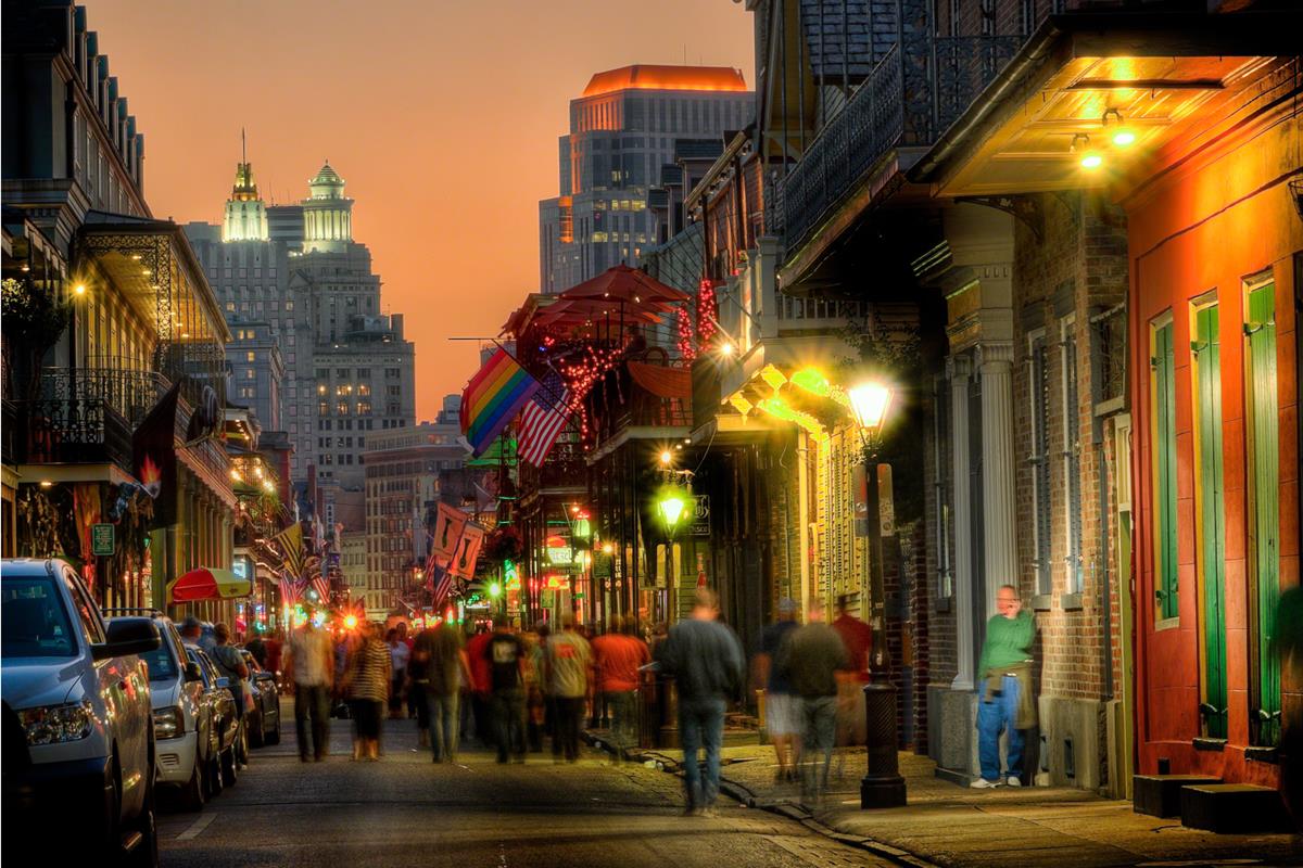 Bourbon-Sunset By Ray Giclee Canvas