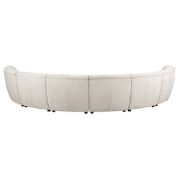Charlotte  Upholstered Modular Sectional Sofa Ivory