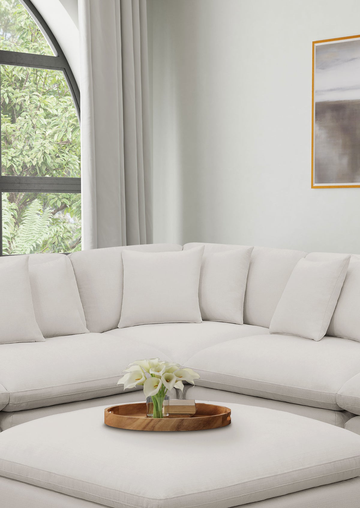 Hobson Upholstered Modular Sectional Sofa