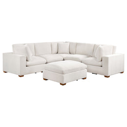 Lakeview  Upholstered Modular Sectional Chocolate