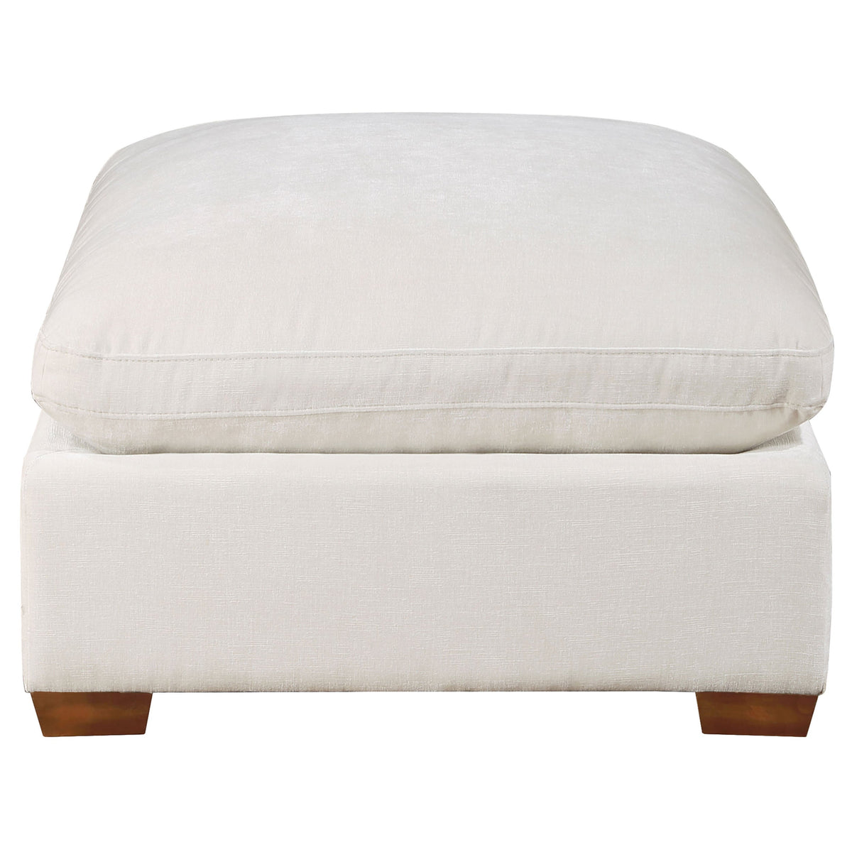 Lakeview Rectangular Upholstered Ottoman Dark Chocolate