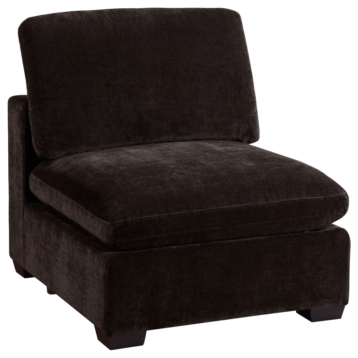Lakeview  Upholstered Modular Sectional Chocolate