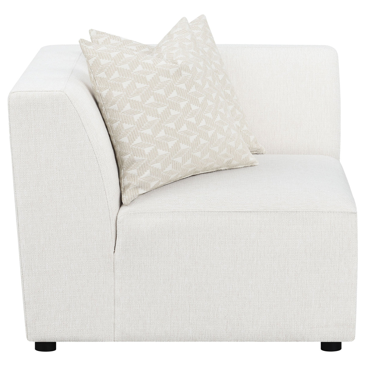Freddie  Upholstered Modular Sectional Sofa Pearl