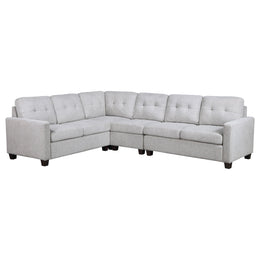 Georgina  Upholstered Modular Sectional Sofa Beige