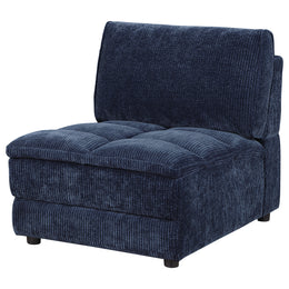 Atlantic 6-piece Upholstered Modular Sectional Sofa Blue