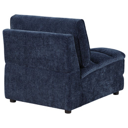 Atlantic 6-piece Upholstered Modular Sectional Sofa Blue
